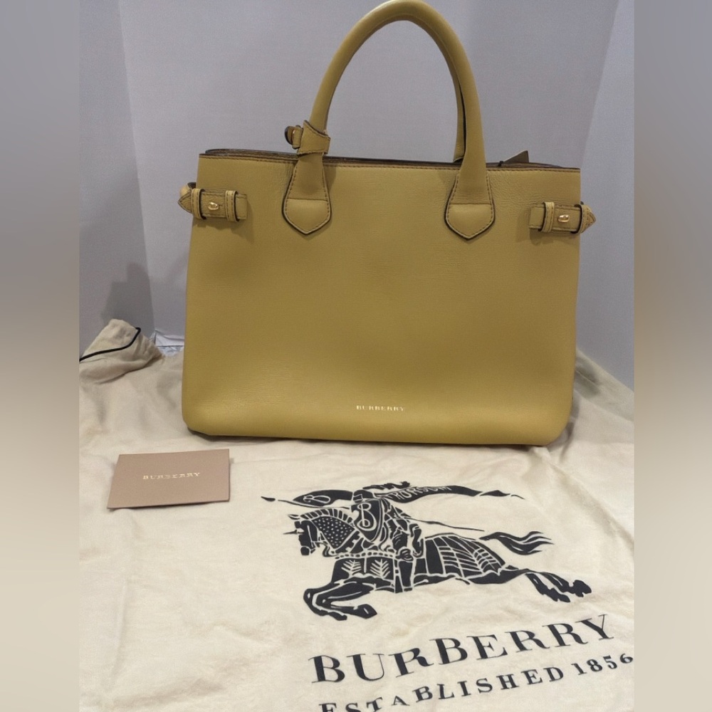 Burberry Banner House Check Derby Medium Satchel NWT - Picture 4 of 14